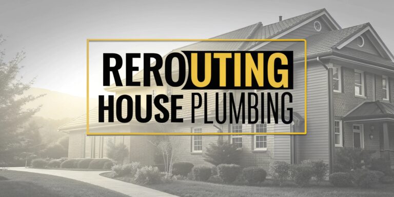 Rerouting House Plumbing: A Complete Guide to Smarter Water Flow